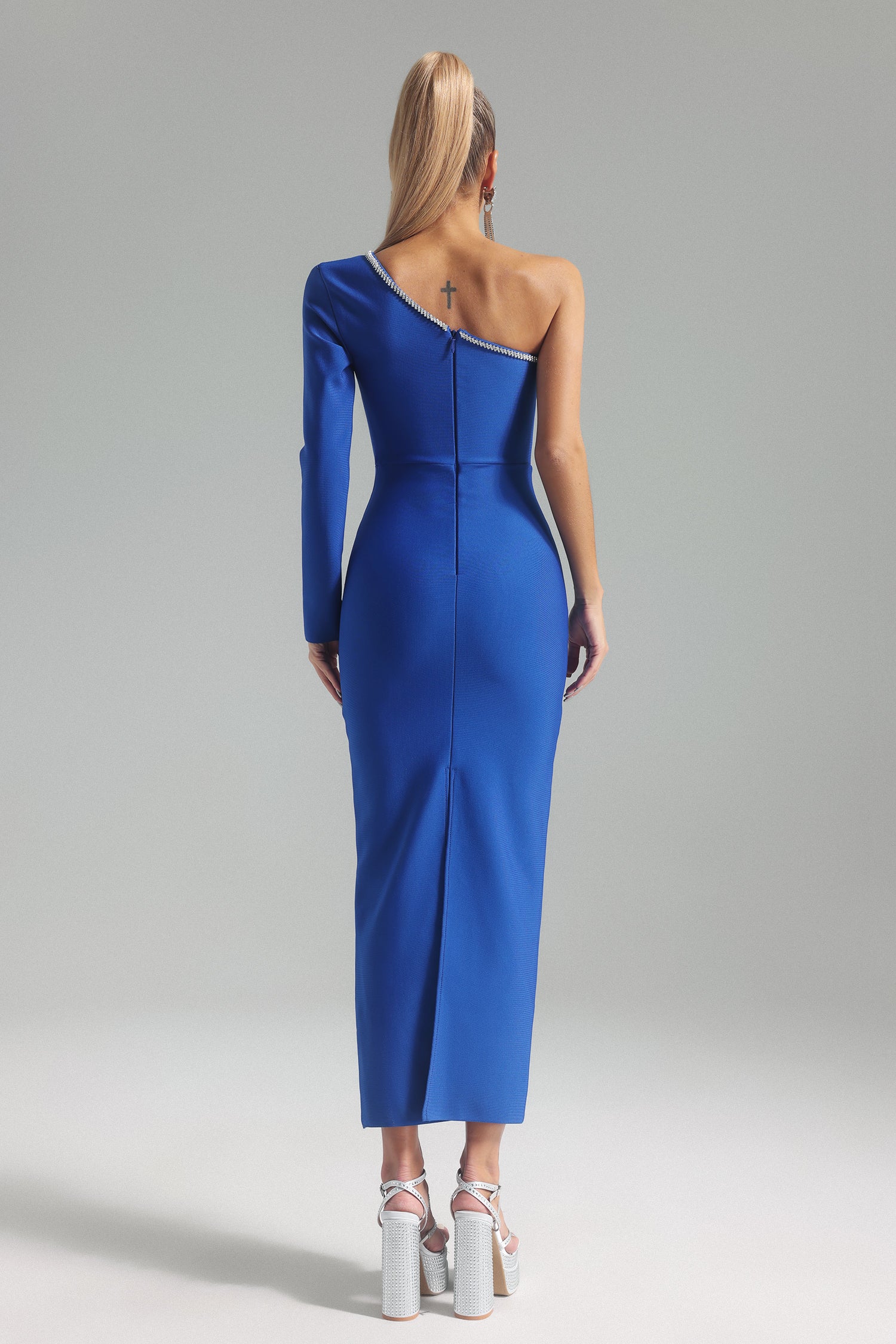 Alyssa-Diamante-Cutout-Midi-Bandage-Dress-1