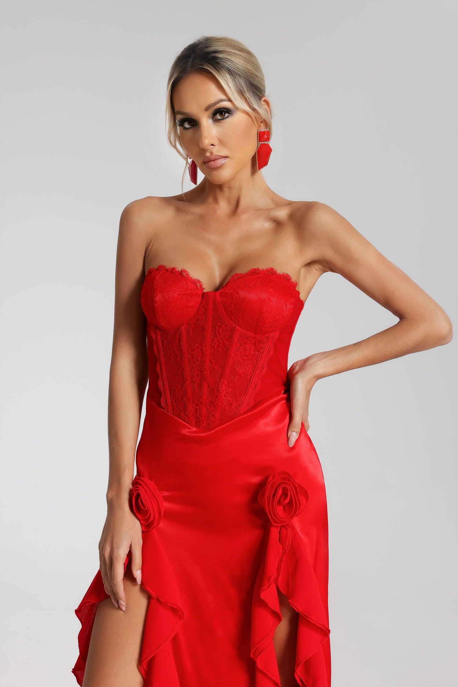 Melissa-Strapless-Flounced-Maxi-Dress-3