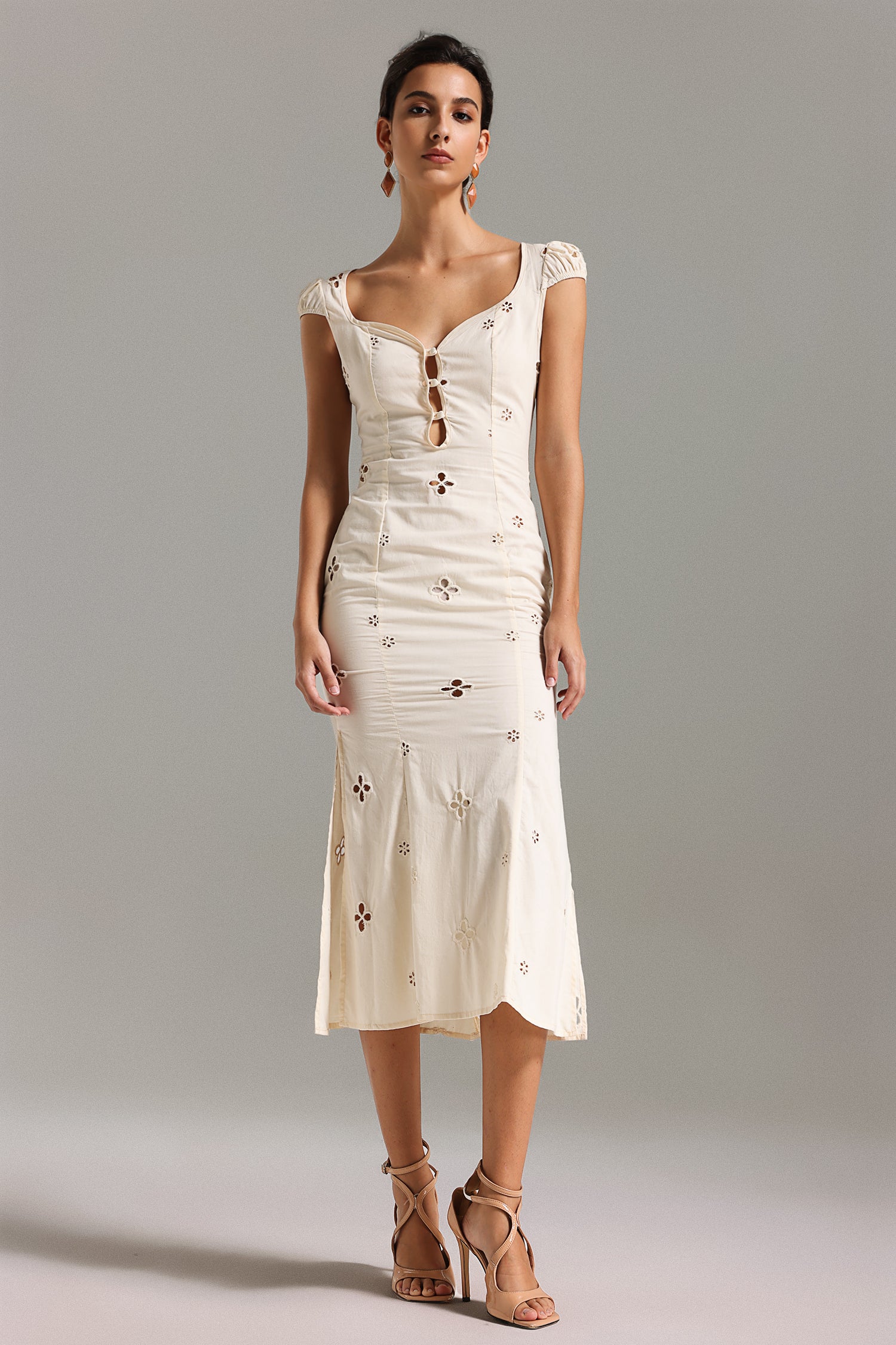 Tureal-Cut-Out-Slit-Midi-Dress-1